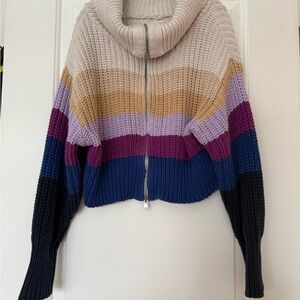 Spring Cardigan Sweater aerie Zip Front